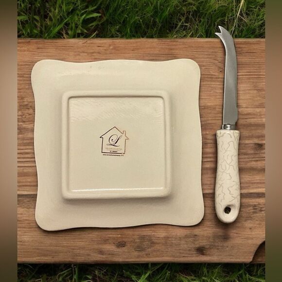 VTG Loren Home Trends Ceramic Charcuterie Plate Elite Collection by Lorenzo - Picture 2 of 2
